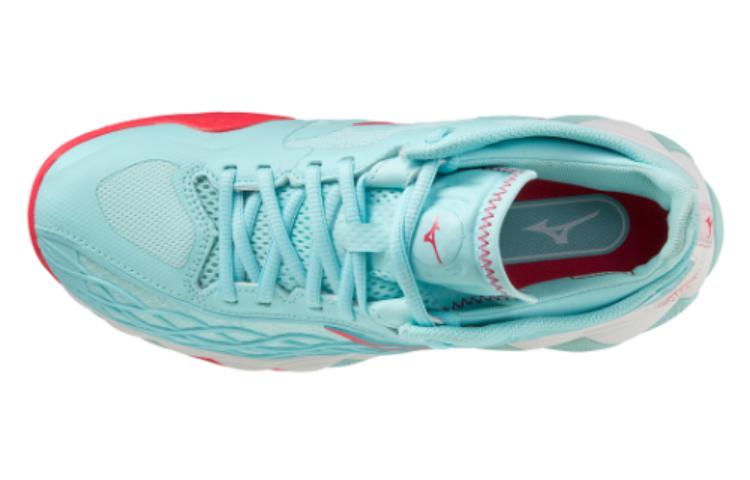 Lookbook 美津濃 Wave Enforce 減震耐磨 低筒 網球鞋 男女同款 藍紅