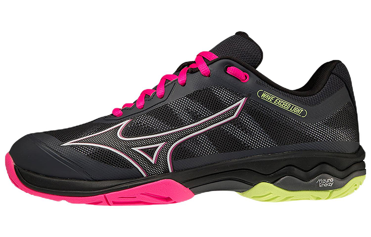(Women) Mizuno Wave Exceed Light AC 'Black Pink' 61GA221907