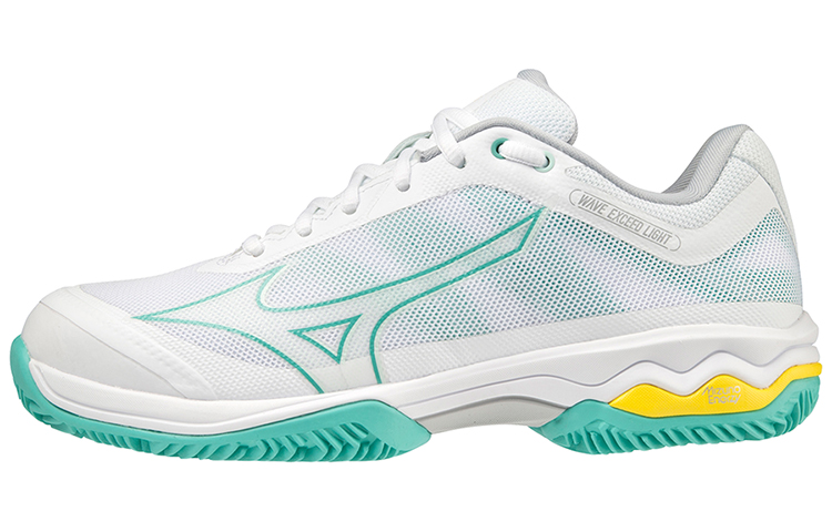 (Women) Mizuno Wave Exceed Light CC 'White Green' 61GC222123