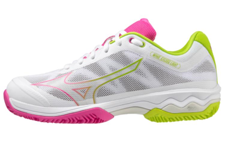(Women) Mizuno Wave Exceed Light Padel 'White Pink Green' 61GB222366