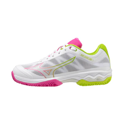 (W) Mizuno Wave Exceed Light Padel 'White Pink Green'