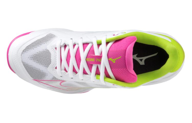 Lookbook (Women) Mizuno Wave Exceed Light Padel 'White Pink Green' 61GB222366