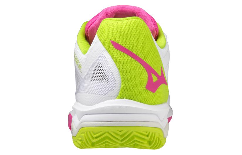 Shop (Women) Mizuno Wave Exceed Light Padel 'White Pink Green' 61GB222366