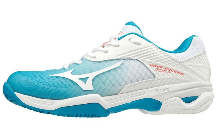 Buy (W) 미즈노 웨이브 익시드 투어 3 CC '블루 화이트' 61GC187525