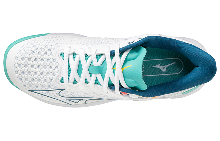 Lookbook (Women) Mizuno Wave Exceed Tour 5 CC 'White Blue' 61GC227523