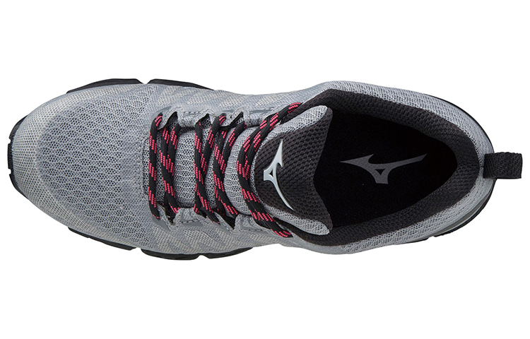 Lookbook 美津濃 Wave Gazelle 2 低筒耐磨跑鞋 女款 灰色