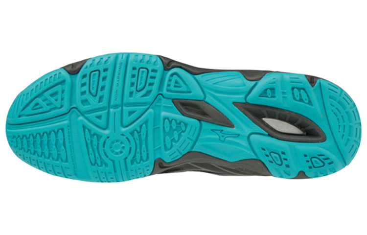 (W) Mizuno Wave Ghost 'Black Blue' 圖 4