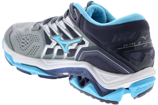 (W) Mizuno Wave Horizon 2 'Negro Azul' J1GD182623 Lookbook (W) Mizuno Wave Horizon 2 'Negro Azul' J1GD182623