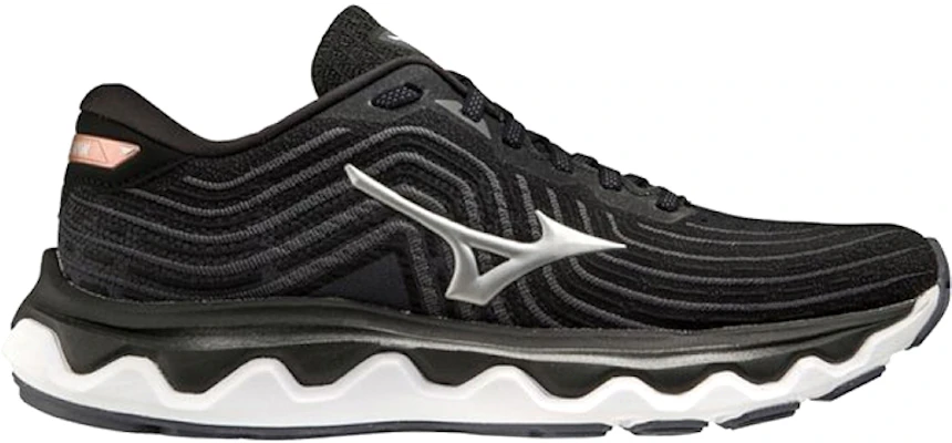 (W) Mizuno Wave Horizon 6 'Hitam Putih' J1GD223104 Order (W) Mizuno Wave Horizon 6 'Hitam Putih' J1GD223104