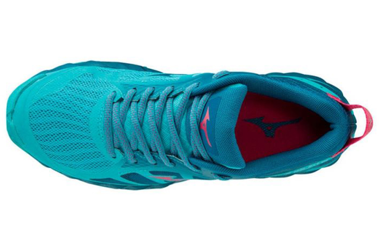 Lookbook Mizuno Wave Ibuki 2 防滑耐磨 低筒 跑步鞋 女款 藍色