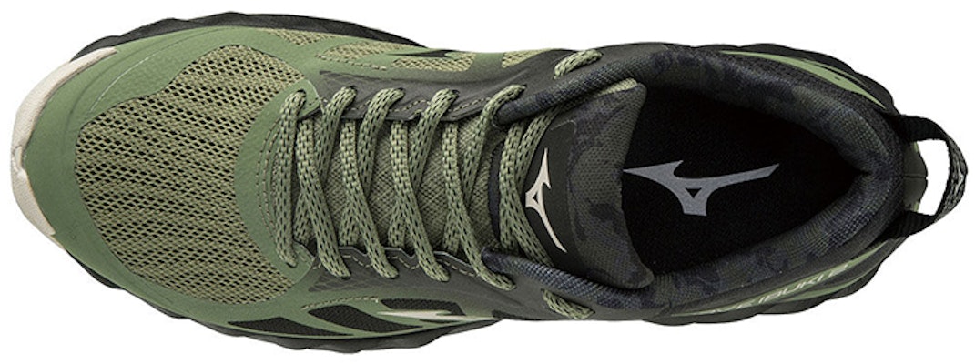 (Women) Mizuno Wave Ibuki 2 Trail 'Green Black' J1GK197338 Lookbook (Women) Mizuno Wave Ibuki 2 Trail 'Green Black' J1GK197338