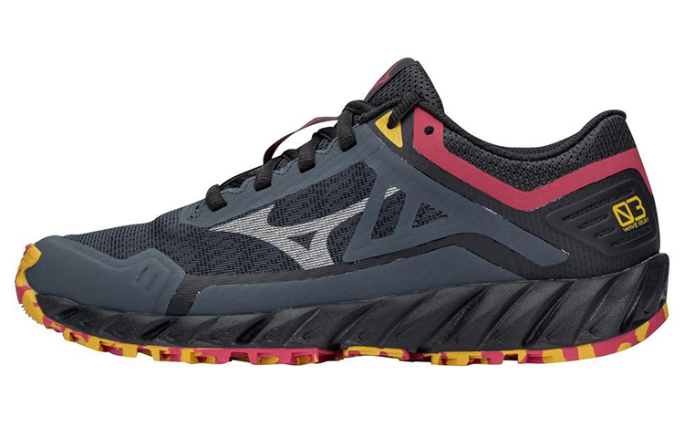 (Women) Mizuno Wave Ibuki 3 'Black Red Yellow' J1GK207340