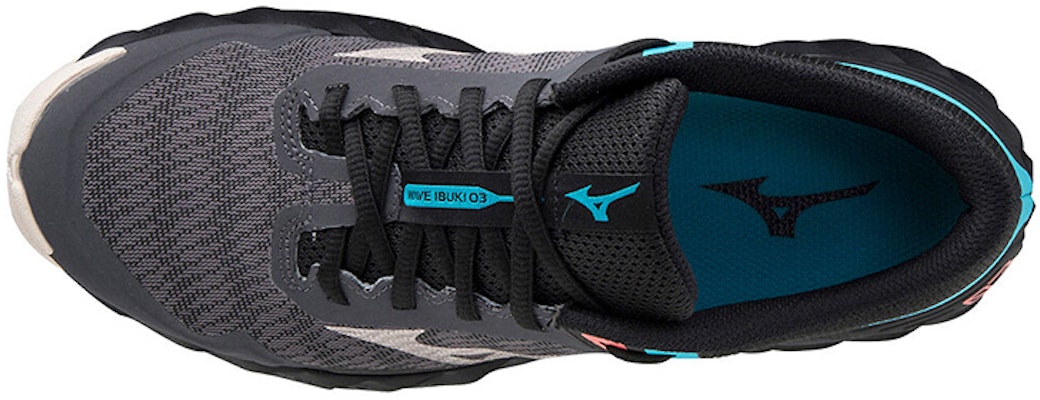 (Women) Mizuno Wave Ibuki 3 Trail 'Black Blue' J1GK207354 Lookbook (Women) Mizuno Wave Ibuki 3 Trail 'Black Blue' J1GK207354