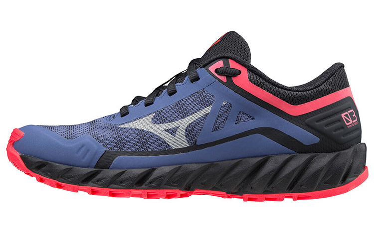(Women) Mizuno Wave Ibuki 3 Trail 'Black Blue Red' J1GK207338