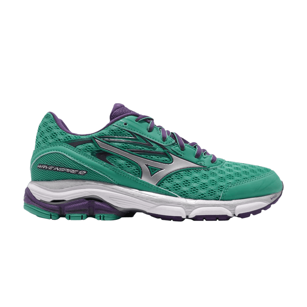 (Women) Mizuno Wave Inspire 12 'Green Purple'  J1GD164404