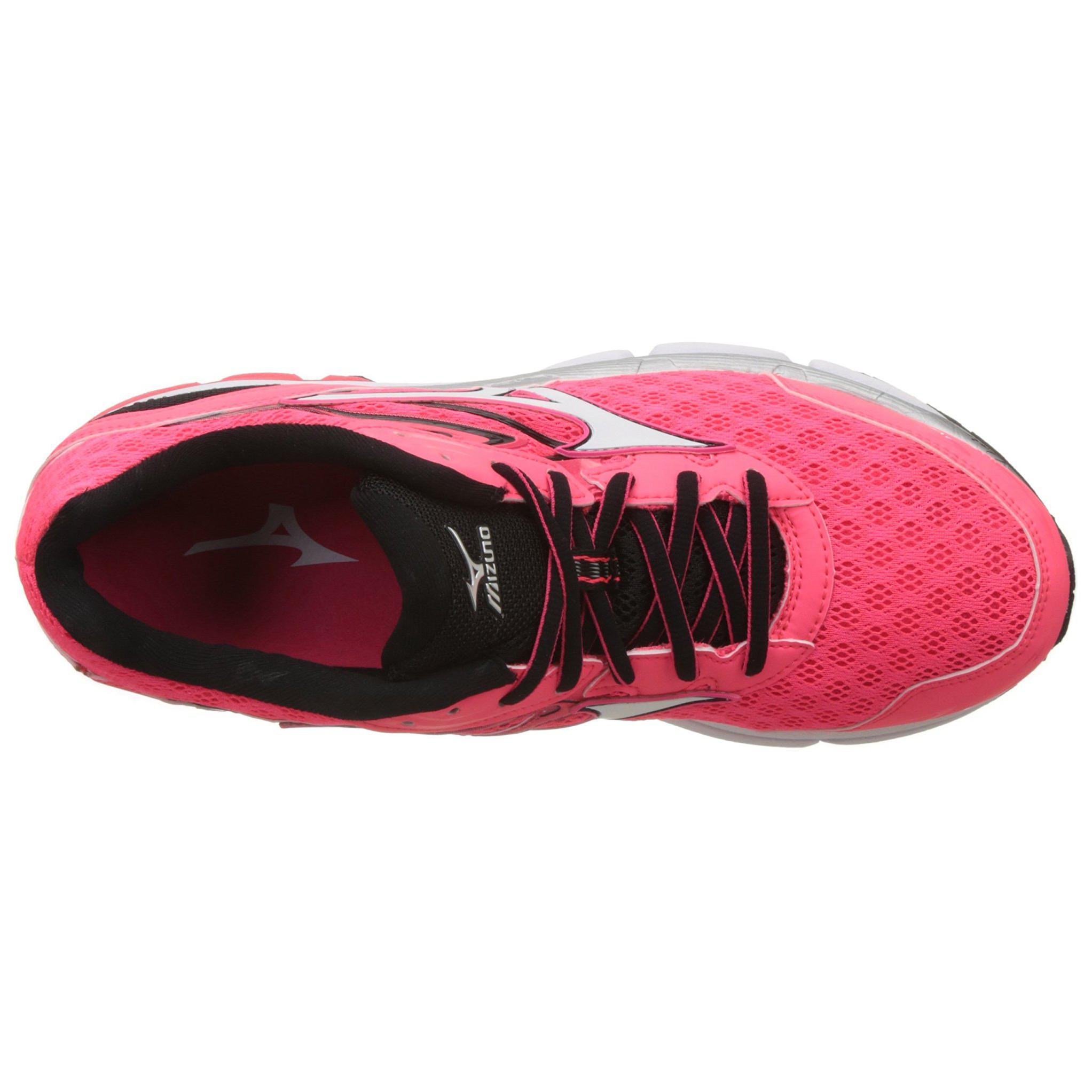 Shop (Women) Mizuno Wave Inspire 12 'Pink White Black'  J1GD164401