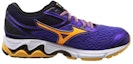 Order (W) 미즈노 웨이브 인스파이어 13 (퍼플/블랙/오렌지) J1GD174456