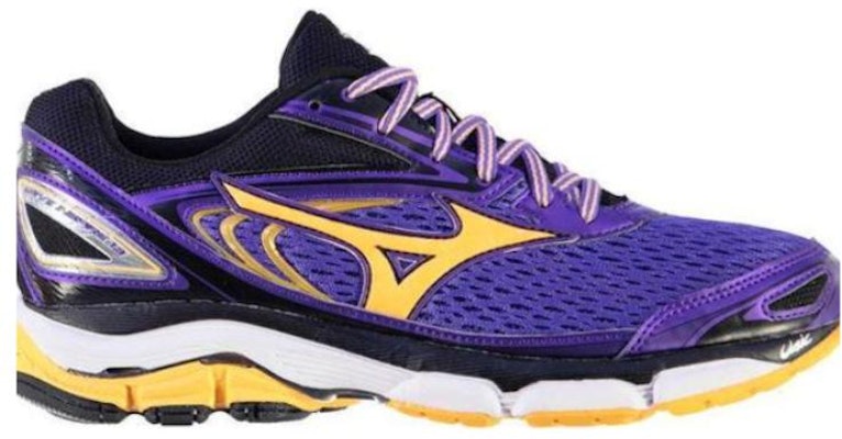 (W) Mizuno Wave Inspire 13 'Morado Negro Naranja' J1GD174456 Lookbook (W) Mizuno Wave Inspire 13 'Morado Negro Naranja' J1GD174456