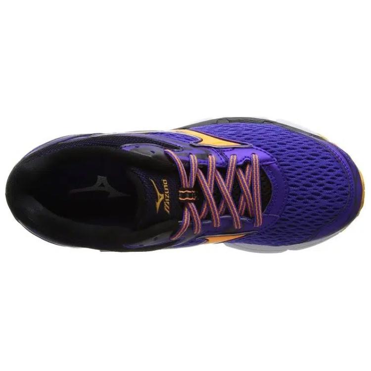 Lookbook (W) Mizuno Wave Inspire 13 'Ungu Hitam Oranye' J1GD174456