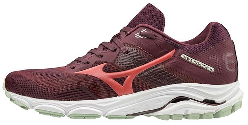 (Women) Mizuno Wave Inspire 16 'Deep Red' J1GD204459 Buy (Women) Mizuno Wave Inspire 16 'Deep Red' J1GD204459