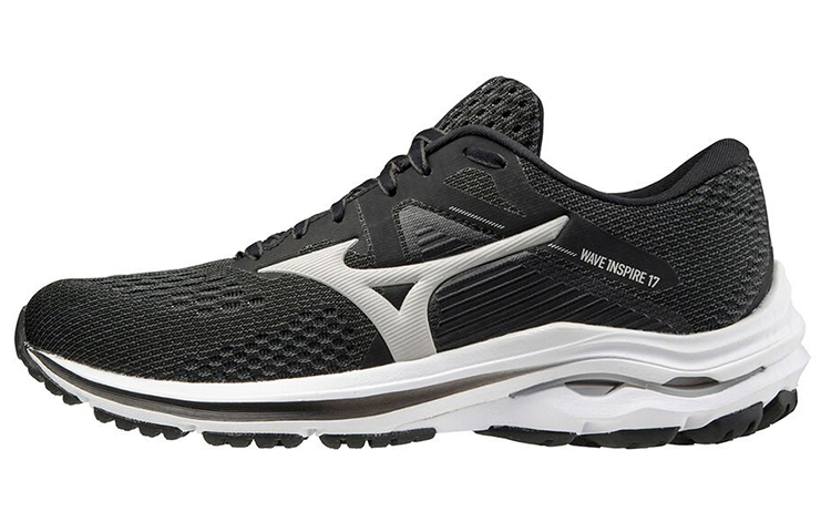(Women) Mizuno Wave Inspire 17 'Black White' J1GD214438