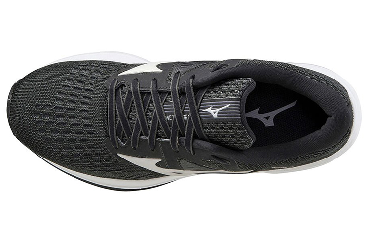 Lookbook (Women) Mizuno Wave Inspire 17 'Black White' J1GD214438