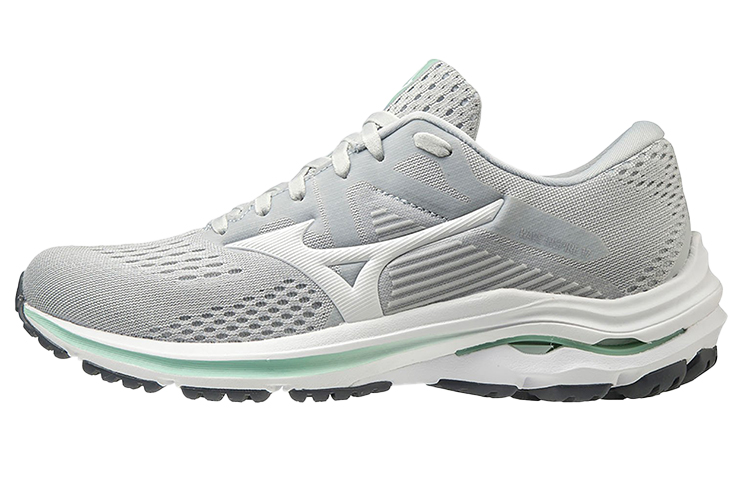 (Women) Mizuno Wave Inspire 17 'Grey White Green' J1GD214401