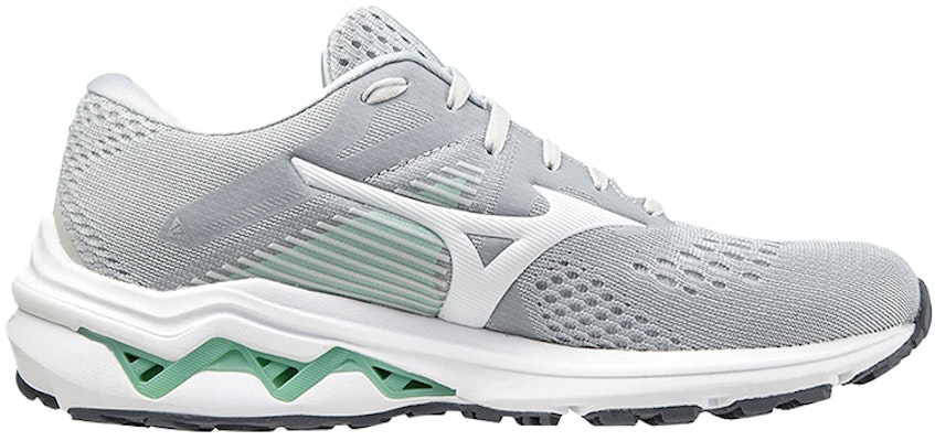 (Women) Mizuno Wave Inspire 17 'Grey White Green' J1GD214401 Order (Women) Mizuno Wave Inspire 17 'Grey White Green' J1GD214401