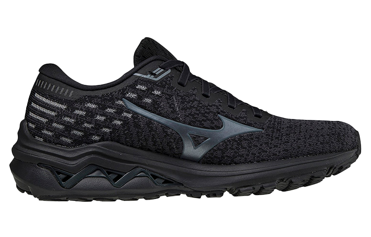 Order (Women) Mizuno Wave Inspire 17 Waveknit 'Black' J1GD211389
