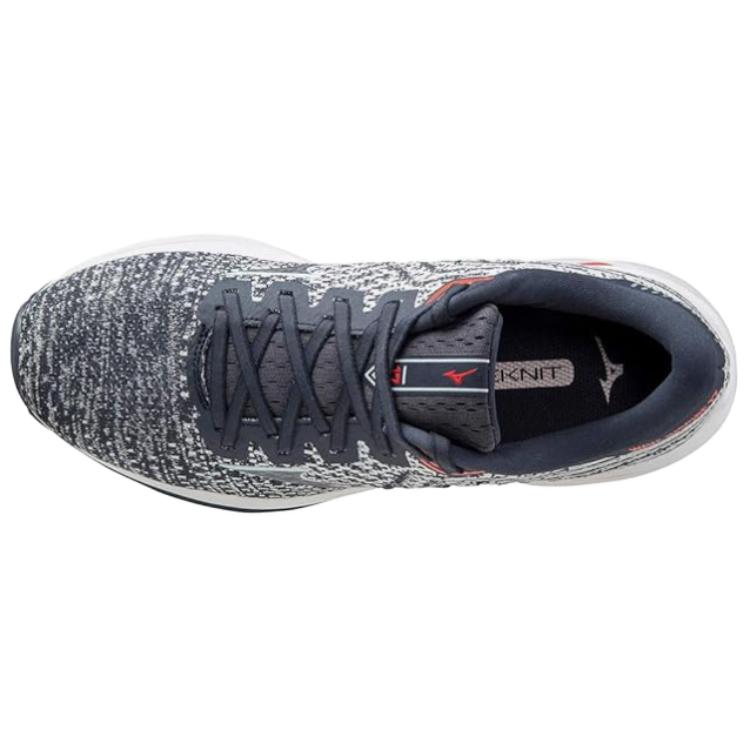 Lookbook (Women) Mizuno Wave Inspire 17 Waveknit 'Grey White' J1GD212959