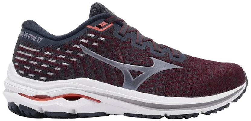 (Women) Mizuno Wave Inspire 17 Waveknit Wide 'Dark Red' J1GD212958 Order (Women) Mizuno Wave Inspire 17 Waveknit Wide 'Dark Red' J1GD212958