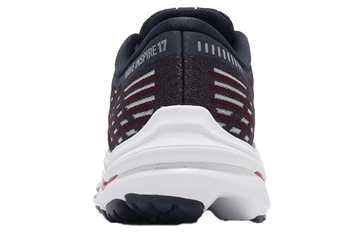 Lookbook (W) Mizuno Wave Inspire 17 Waveknit Large ''Rouge Foncé'' J1GD212958