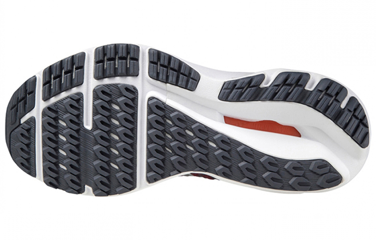 Shop (W) Mizuno Wave Inspire 17 Waveknit Large ''Rouge Foncé'' J1GD212958