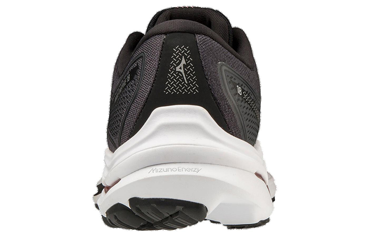 Shop (Women) Mizuno Wave Inspire 18 'Black' J1GD224404