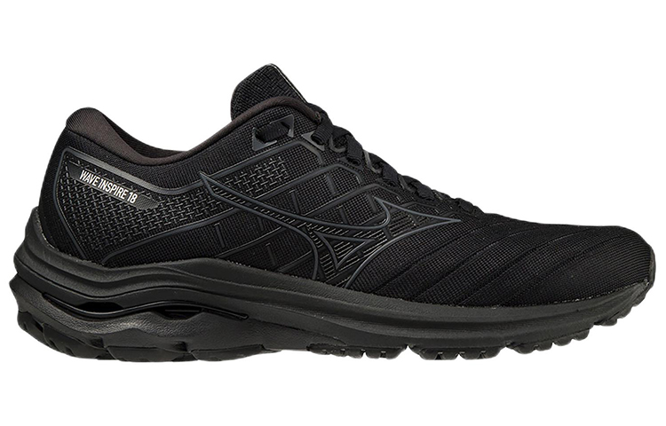 Order (Women) Mizuno Wave Inspire 18 'Black' J1GD224438