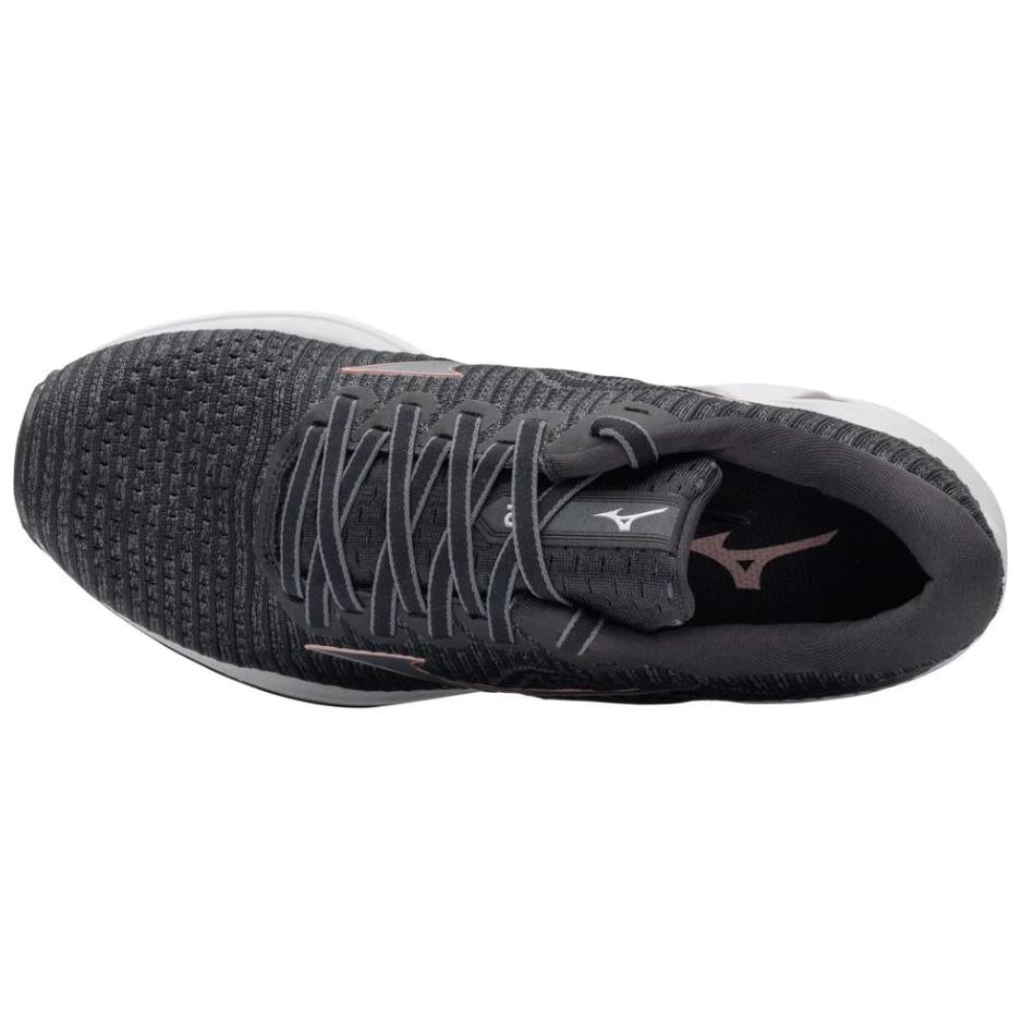 Lookbook (W) Mizuno Wave Inspire 18 'Hitam Putih' J1GD221344