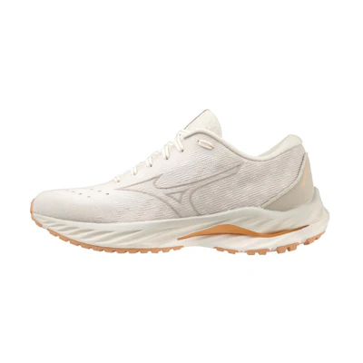 (W) Mizuno Wave Inspire 19 2E Wide 'Snow White Ghost Grey'