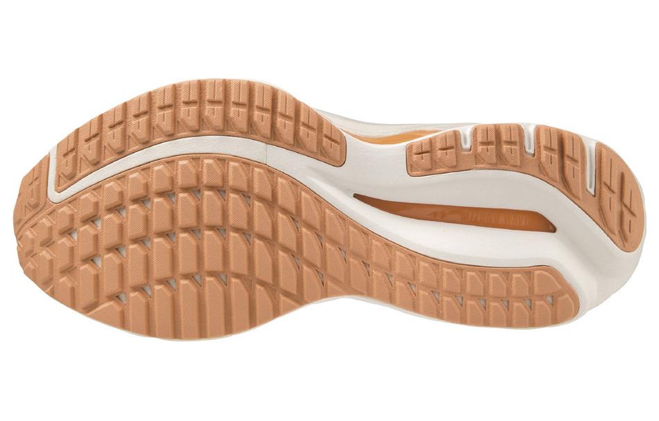 Shop (W) ミズノ ウェーブインスパイア19 2E ワイド 白/灰 J1GD232972