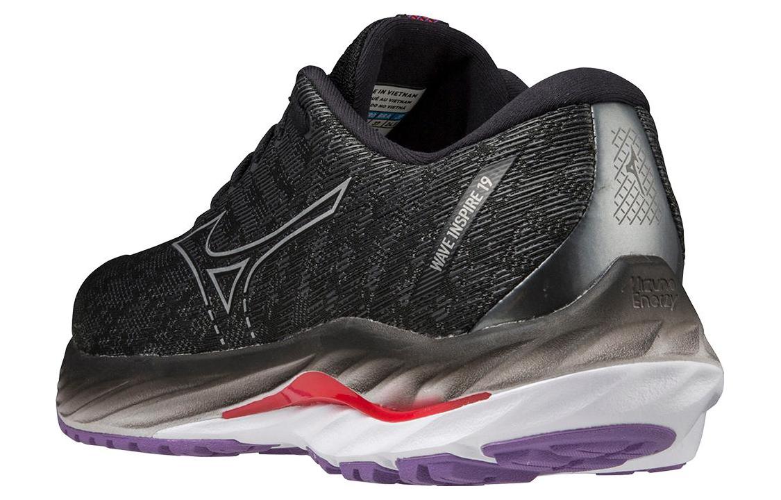 Shop (W) Mizuno Wave Inspire 19 ''Nero Bittersweet'' 411398-9073