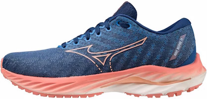(Women) Mizuno Wave Inspire 19 'Blue Quartz Peach Bud' 411398-BQ22 (Women) Mizuno Wave Inspire 19 'Blue Quartz Peach Bud' 411398-BQ22