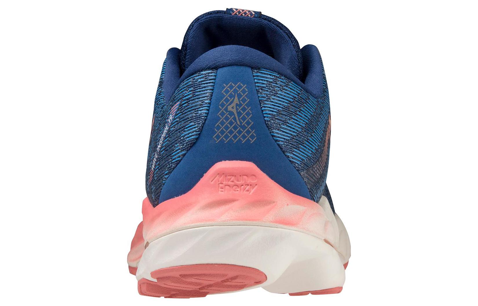 Shop (W) Mizuno Wave Inspire 19 ''Quartz Bleu Pêche'' 411398-BQ22