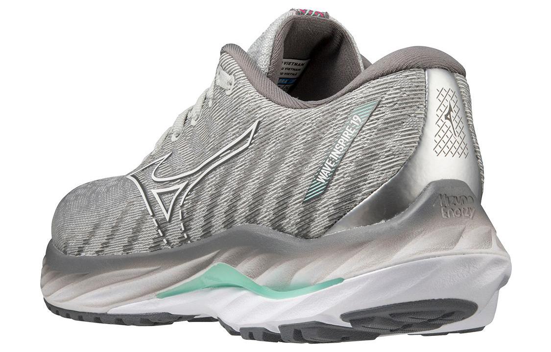 Shop (W) Mizuno Wave Inspire 19 "Harbor Mist Mint" Scarpa da Corsa 411398-HM00