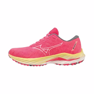 (W) Mizuno Wave Inspire 19 'High-Vis Pink'