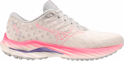 (Women) Mizuno Wave Inspire 19 'Snow White High Vis Pink' 411398-0D1V (Women) Mizuno Wave Inspire 19 'Snow White High Vis Pink' 411398-0D1V