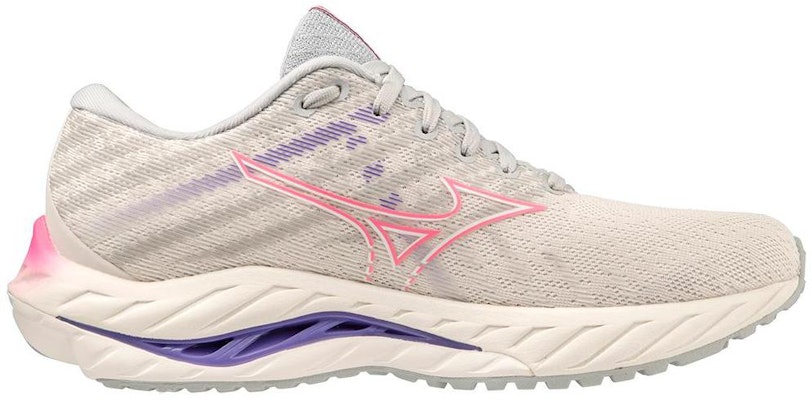 (Women) Mizuno Wave Inspire 19 'Snow White High Vis Pink' 411398-0D1V Order (Women) Mizuno Wave Inspire 19 'Snow White High Vis Pink' 411398-0D1V