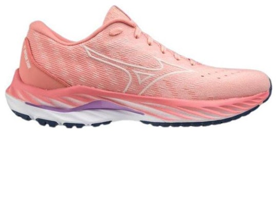 (女款)美津濃 Wave Inspire 19 SSW '桃粉蒸汽灰' 411399-22VG Order (女款)美津濃 Wave Inspire 19 SSW '桃粉蒸汽灰' 411399-22VG