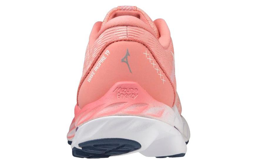 Shop (W) Mizuno Wave Inspire 19 SSW ''Perzikknop Vaporous Grijs'' 411399-22VG