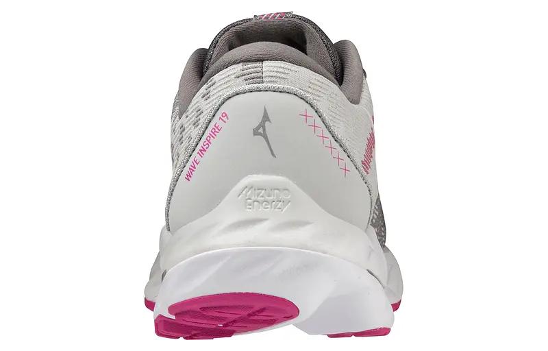 Details for (W) Mizuno Wave Inspire 19 SSW ''Schaduw Wit'' 411399-9I00