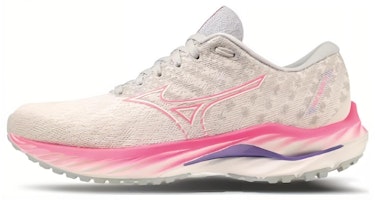 (Women) Mizuno Wave Inspire 19 Super Wide 'Snow White Sakura Glow' J1GD234671 (Women) Mizuno Wave Inspire 19 Super Wide 'Snow White Sakura Glow' J1GD234671