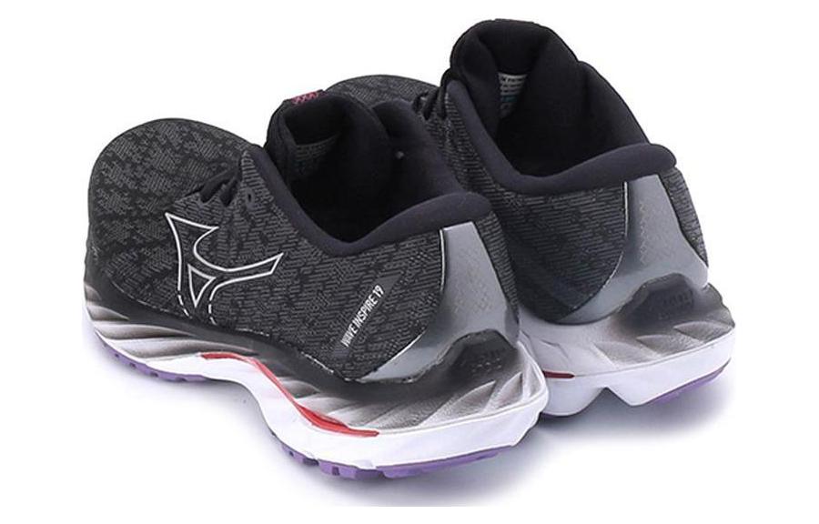Lookbook (W) Mizuno Wave Inspire 19 Large ''Noir Bittersweet'' J1GD234622